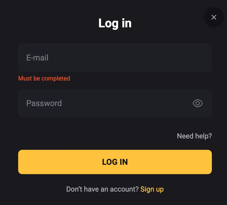 Amonbet Casino Log In