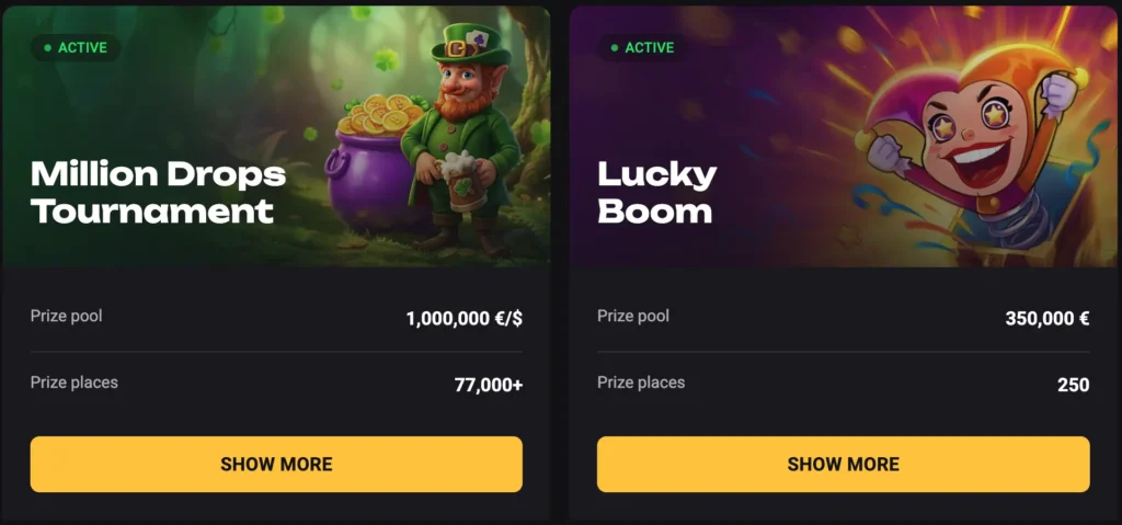 Amonbet Tournaments